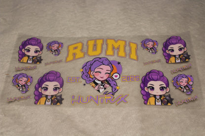 KPOP DEMON HUNTERS BUNDLE 16-32OZ WATERPROOF