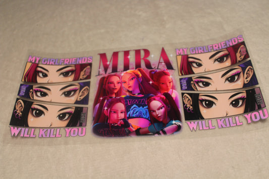 MIRA UV CUP WRAP STICKER