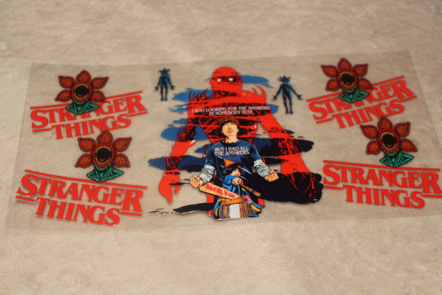 RETRO UV CUP WRAP STICKER