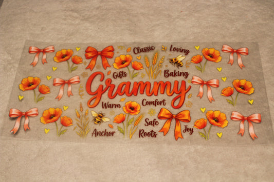 GRAMMY LOVE UV CUP WRAP STICKER