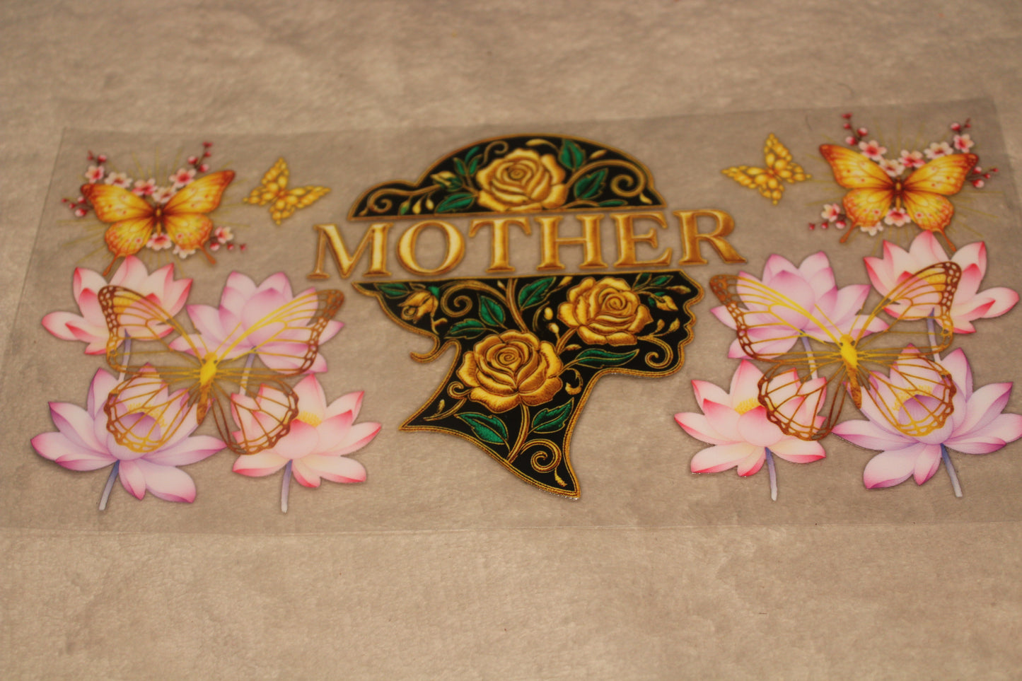 LOTUS MOTHER UV CUP WRAP STICKER