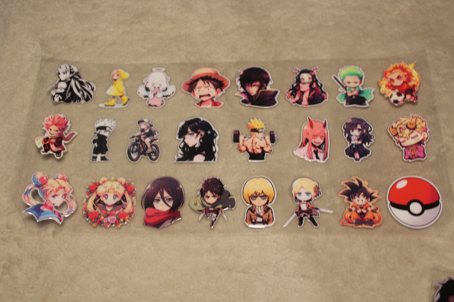 FAN STICKER SHEET BUNDLE 16-32OZ WATERPROOF