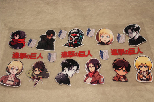 FAN OF ANIME UV CUP WRAP STICKER
