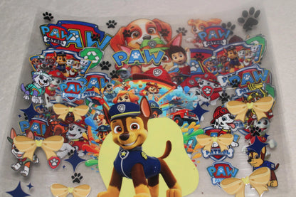 Paw Patrol UV DTF Wrap | 16-32oz | Waterproof
