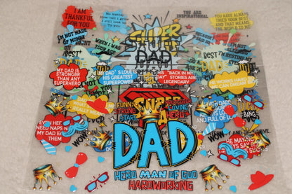 Dad UV DTF | 16-32oz | Waterproof